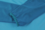 25-26 Flamengo Blue Half Pull Tracksuit (半拉链)