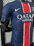 24-25 PSG Home (Have Stars) Player Version Soccer Jersey (前后星)