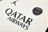 25-26 PSG Jordan White Tank top and shorts suit
