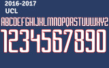 2016-2017 PSG Paris Home Retro Soccer Jersey