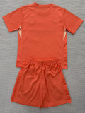 25-26 INT Orange GoalKeeper Kids Soccer Jersey