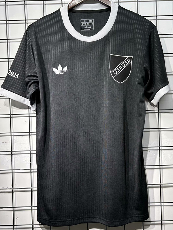 25-26 Colo-Colo Black Training shirts (黑队标)