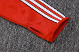 25-26 Man Utd Red Kids Half Pull Tracksuit #E2596(童装)(半拉链)