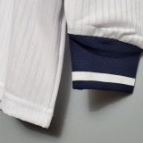 1998 England Home Retro Long Sleeve Soccer Jersey