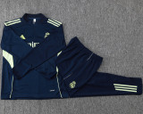 25-26 RMA  Royal blue Kids Half Pull Tracksuit #E2539(童装)(半拉链)