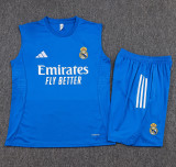25-26 RMA Lake blue Tank top and shorts suit #D25144