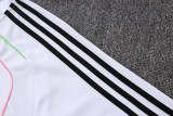 25-26 JUV White Half Pull Tracksuit #B2552(半拉链)