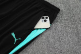 25-26 Marseille Lake blue Half Pull Tracksuit (半拉链)