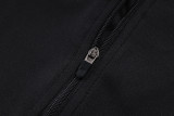 25-26 Real Betis Black Half Pull Tracksuit (半拉链)