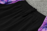 24-25 Germany Black Tank top and shorts suit