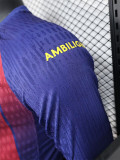 25-26 BAR Home Long Sleeve Player Version Soccer Jersey (长袖球员)