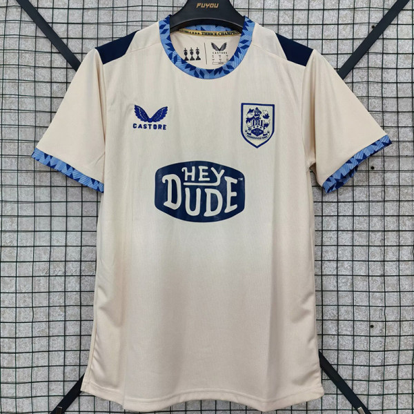 25-26 Huddersfield Town Third Fans Soccer Jersey
