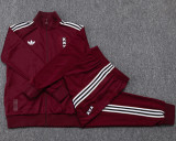 25-26 Ajax Jujube red Kids Jacket Tracksuit #E2538(童装)