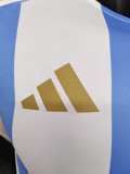 24-25 Argentina Home Player Version Soccer Jersey #CA