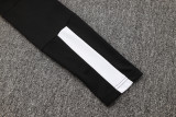 2025 JOM Black Half Pull Tracksuit (半拉链)