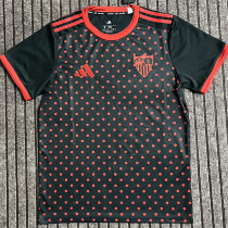25-26 Sevilla Black Training shirts