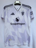 25-26 Man Utd Away Player Version Soccer Jersey