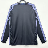 2016-2017 RMA  Away Black Long Sleeve Retro Soccer Jersey (长袖)