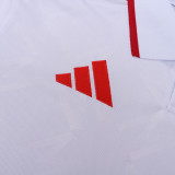 25-26 Man Utd White Polo Short Sleeve