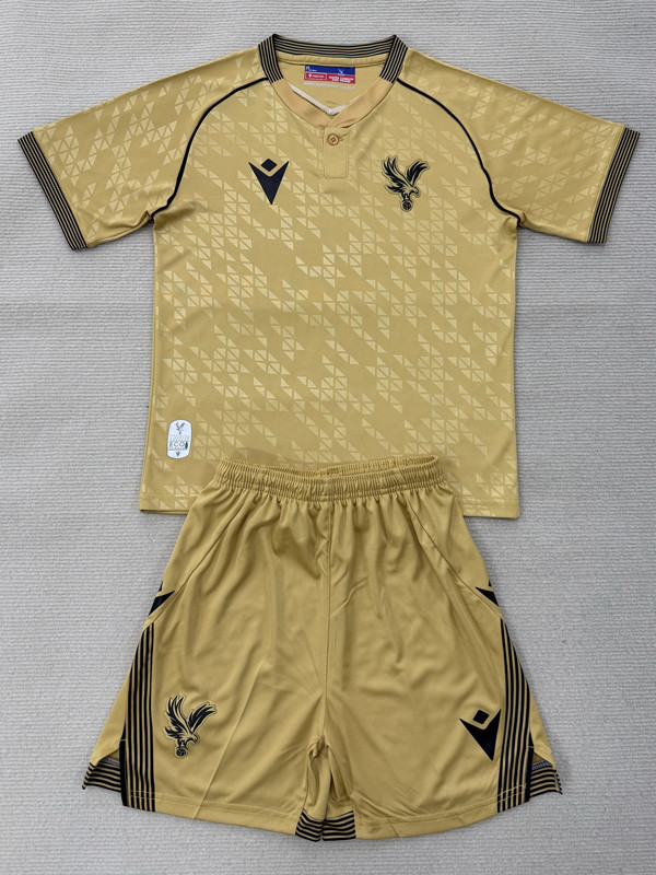25-26 Crystal Palace Away Kids Soccer Jersey