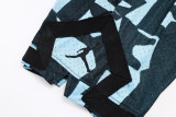 C2501 Jordan Black blue Casual Short Pants #破冰斑蓝