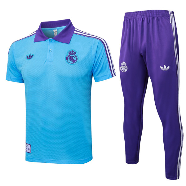 25-26 RMA Light blue Polo Tracksuit #C2520