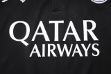 25-26 PSG Jordan Black Kids Half Pull Tracksuit #E25132(童装)(半拉链)