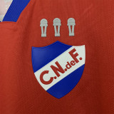 25-26 Club Nacional Red Fans Soccer Jersey