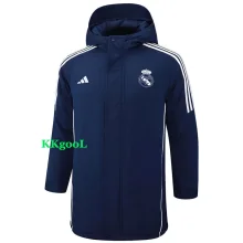 24-25 RMA Royal Blue Hooded Windbreaker Fabric Cotton Coat #G211(白标)