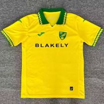 25-26 Norwich City Home Fans Soccer Jersey