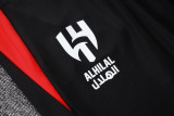 25-26 Al-Hilal Red Half Pull Tracksuit #B2599(半拉链)