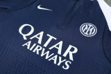 25-26 INT Royal blue Half Pull Tracksuit (半拉链)