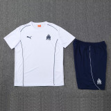 25-26 Marseille White Training Short Suit