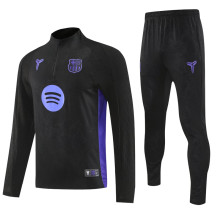 25-26 BAR Black Half Pull Tracksuit (半拉链)
