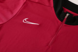 2025 NK Red Half Pull Tracksuit #NB09 (半拉链)
