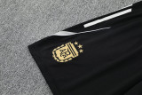 25-26 Argentina Black Tank top and shorts suit