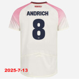 25-26 LeverKusen Away Fans Soccer Jersey