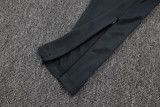 25-26 Napoli Light gray Half Pull Tracksuit #B2593(半拉链)