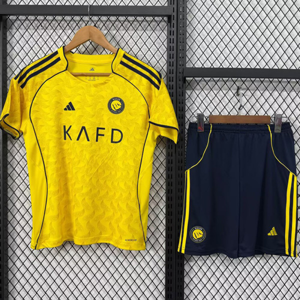 25-26 AL-Nassr Home Kids Soccer Jersey