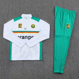 25-26 Cameroon White Half Pull Tracksuit (半拉链)