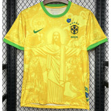 24-25 Brazil Special Edition Yellow Training Soccer Jersey (耶稣)