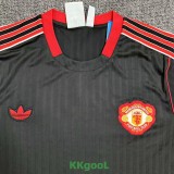 25-26 Man Utd Black Casual Edition Training shirts
