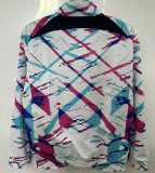 25-26 BAR Blue & White Double Sided Windbreaker (双面风衣)