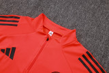 25-26 Bayern Red Half Pull Tracksuit (半拉链)