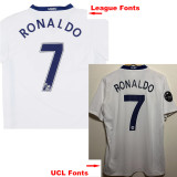 2008-2009 Man Utd Away Long Sleeve Retro Soccer Jersey (长袖)