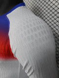 25-26 England Home Long Sleeve Player Version Soccer Jersey (长袖球员)