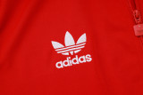 25-26 Flamengo Red Jacket Tracksuit #A2517