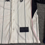 25-26 JUV White Casual Edition Kids Baseball Jersey