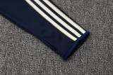 25-26 JUV Royal blue Kids Half Pull Tracksuit #E2504(童装)(半拉链)
