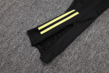 25-26 JUV Black Kids Half Pull Tracksuit #E25110(童装)(半拉链)